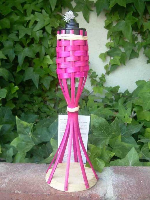 Tocha casal Mesa de jardim