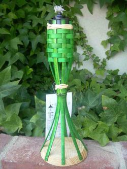 Tocha casal Mesa de jardim