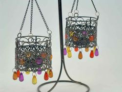 Bougeoir sur pied Suspendu