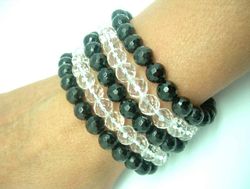 Bracelet en tourmaline sculptée