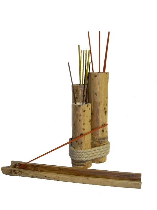 Quemador de incienso bambú — Dbambu