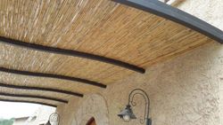 rouleaux de haies en bambou naturel