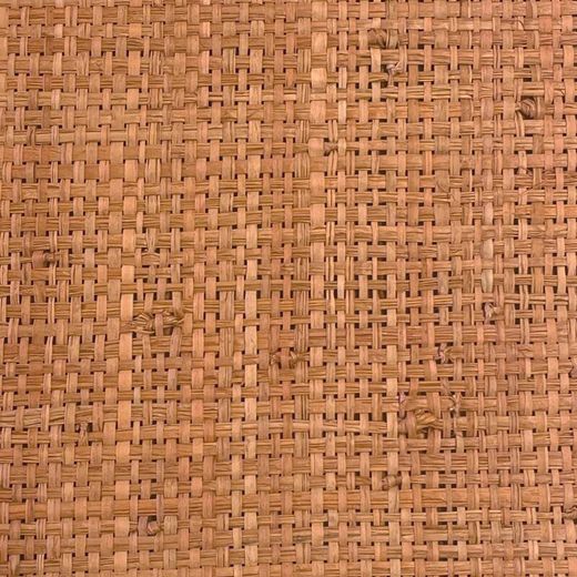 Tecido de ráfia cor amêndoa em trama larga 120 cm x 50 mts