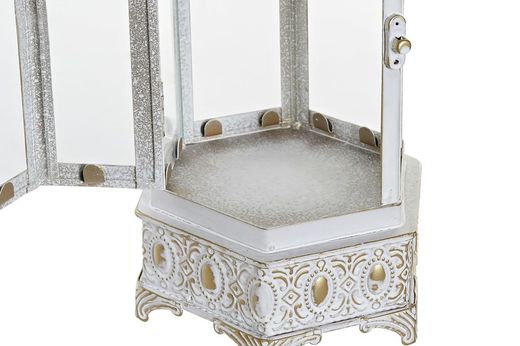 Set 2 lampadaires en métal