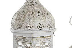 Set 2 lampadaires en métal