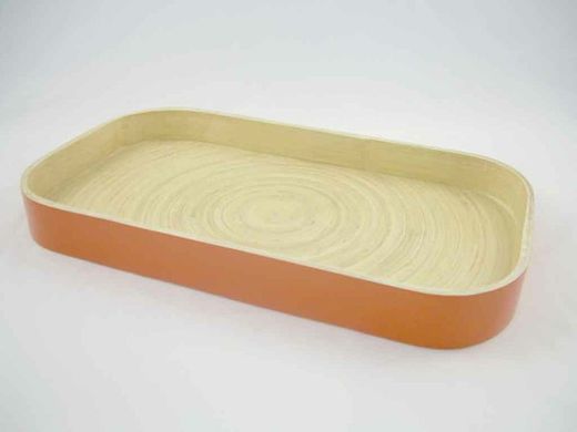 Set 3 vassoi in bambù