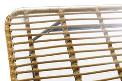 Salon de jardin en rotin synthétique