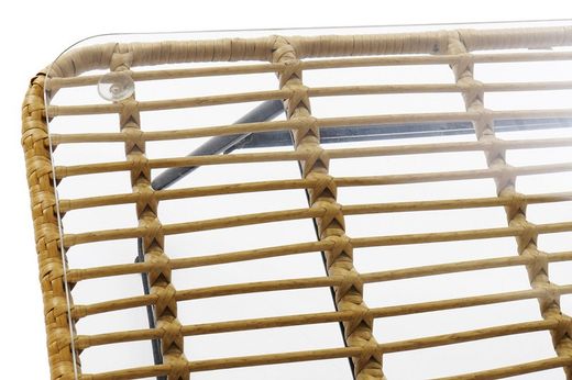 Salon de jardin en rotin synthétique