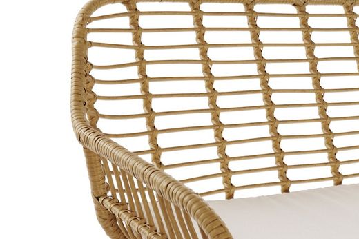 Salon de jardin en rotin synthétique