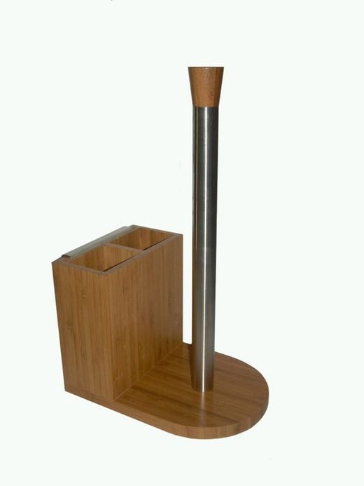 Set portarotolo per posate in bambù