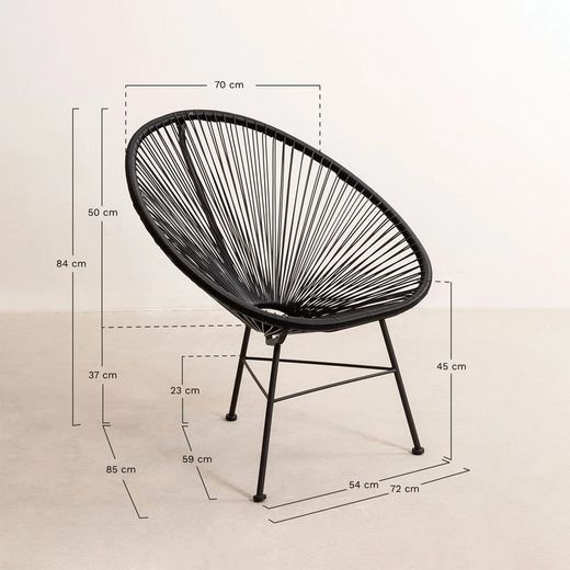 Silla de jardín Acapulco