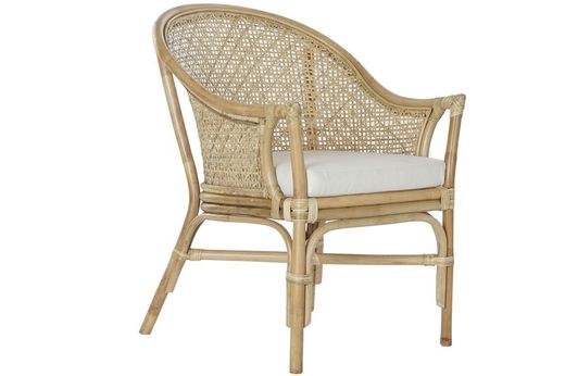 Sillon Balinés bambú y ratan natural