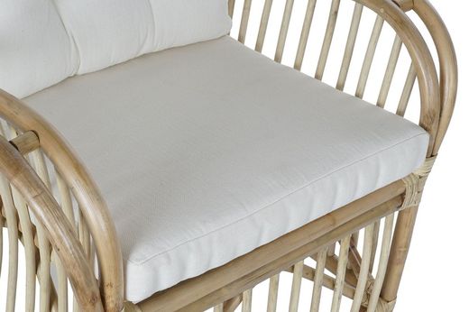 Poltrona in bambù rattan naturale
