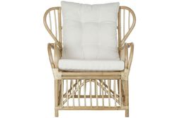 Poltrona in bambù rattan naturale