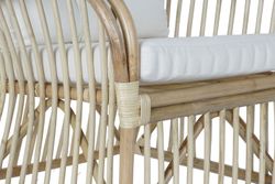 Poltrona in bambù rattan naturale