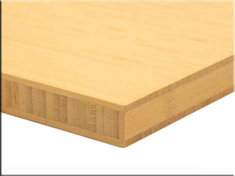 Tablero de bambu natural alistonado estrecho - VN — dbambu