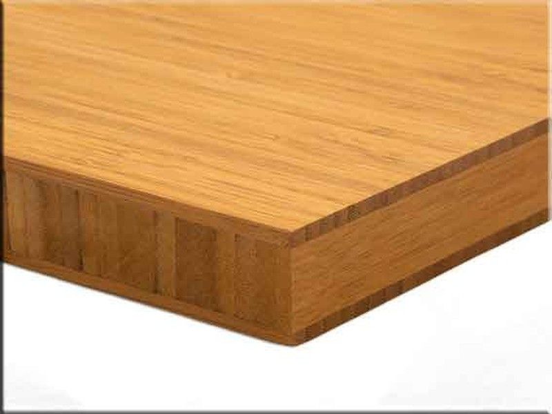 Tablero de bambu natural alistonado estrecho - VN — dbambu