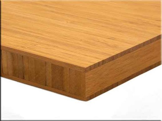 Planche à lattes étroites en bambou grillé - VT