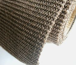 Tejido Sisal boucle Marrón