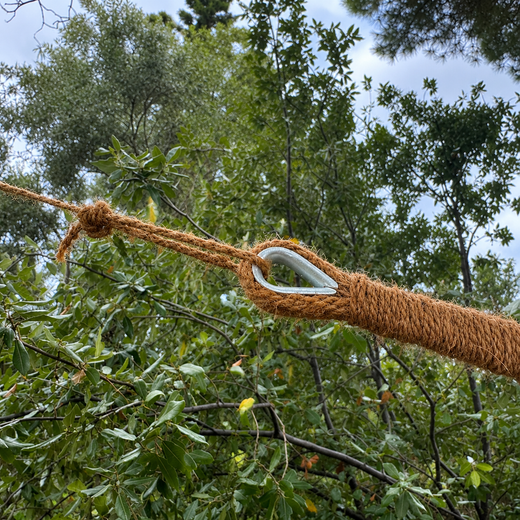 Voiles d'ombrage en fibre de coco