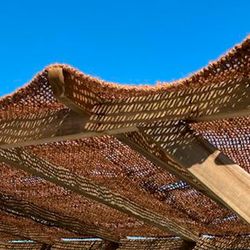 Voiles d'ombrage en fibre de coco