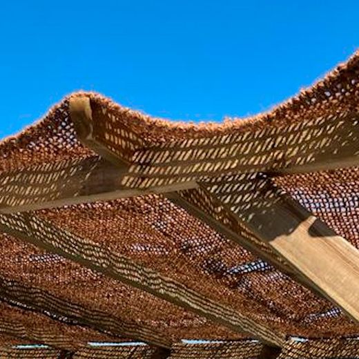 Voiles d'ombrage en fibre de coco
