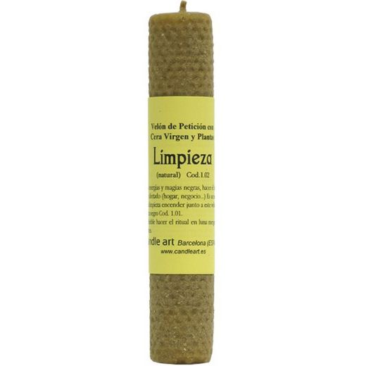 Demande de nettoyage bougie couleur naturelle