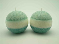 velas esféricas perfumadas